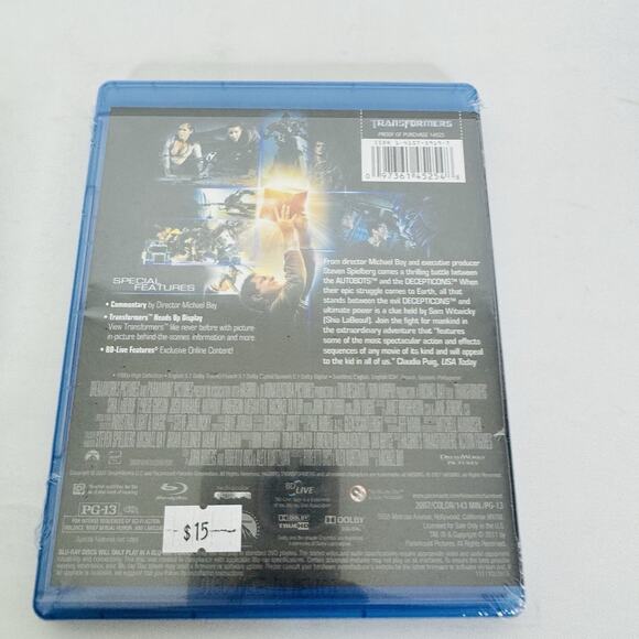 Transformers (Blu-ray, 2007) Optimus Prime - Picture 2 of 3